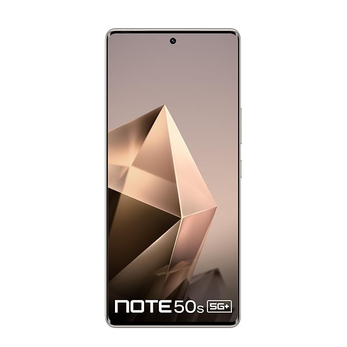 Infinix Note 50s 5G+ (Titanium Grey, 6GB RAM, 128GB Storage) | MediaTek D7300 Ultimate | 5500mAH Battery, Dual Speakers by JBL, 144Hz AMOLED Display - Image 2